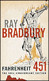 Fahrenheit 451-by Ray Bradbury cover
