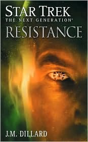 TNG: Resistance-by J.M. Dillard cover pic