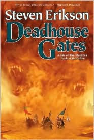 Deadhouse Gates-by Steven Erikson cover