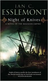 Night of Knives-by Ian C Esslemont cover