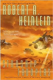 Starship Troopers-by Robert A. Heinlein cover