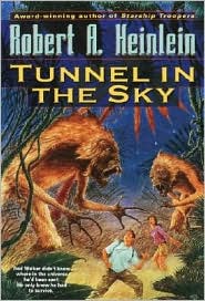 Tunnel in the Sky-by Robert A. Heinlein cover
