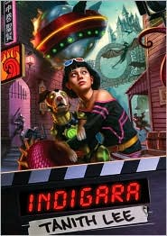 Indigara-by Tanith Lee cover