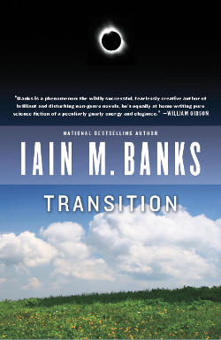 Transition, by Iain M. Banks cover pic